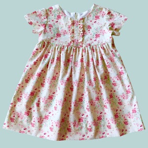 Dress Pattern the ALAINA DRESS for Babies and Little Girls, 3 Styles in ...