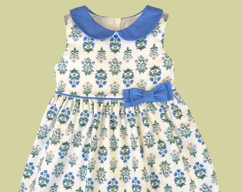 Girls dress pattern, The MARGO DRESS, toddler dress pattern, sewing pattern, instant download PDF, girls sewing pattern pdf, buttons in back
