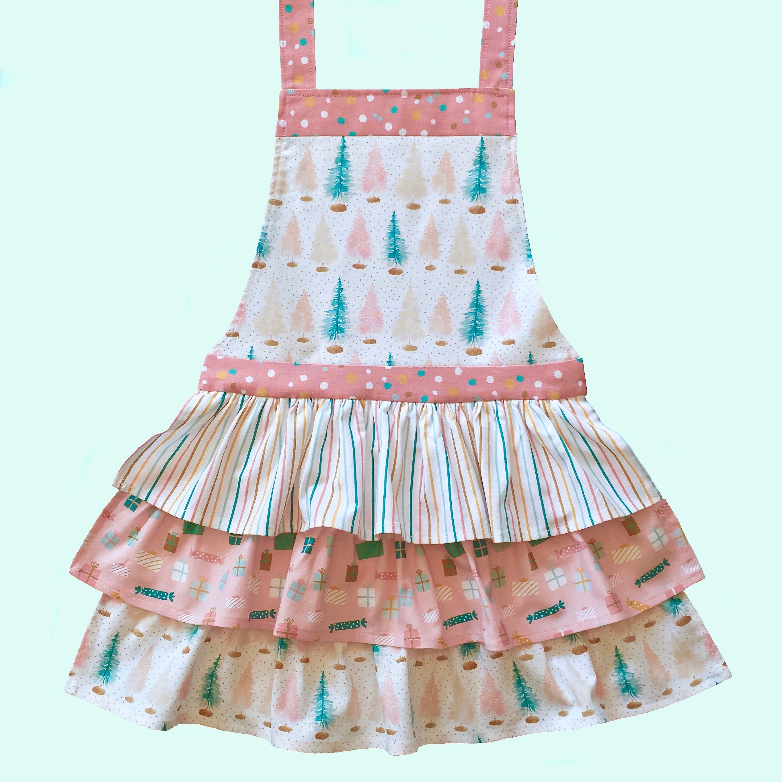 GIRLS APRON Apron PATTERN Little Girls Ruffle Apron four Etsy
