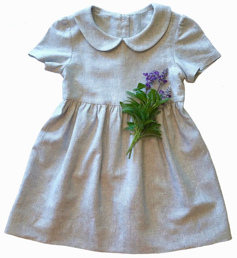 Girls Dress Pattern, The MARGO DRESS, toddler dress pattern, sewing pattern, instant download, girls sewing pattern pdf, buttons in back image 2