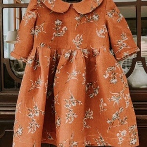 Girls Dress Pattern, The MARGO DRESS, toddler dress pattern, sewing pattern, instant download, girls sewing pattern pdf, buttons in back image 8