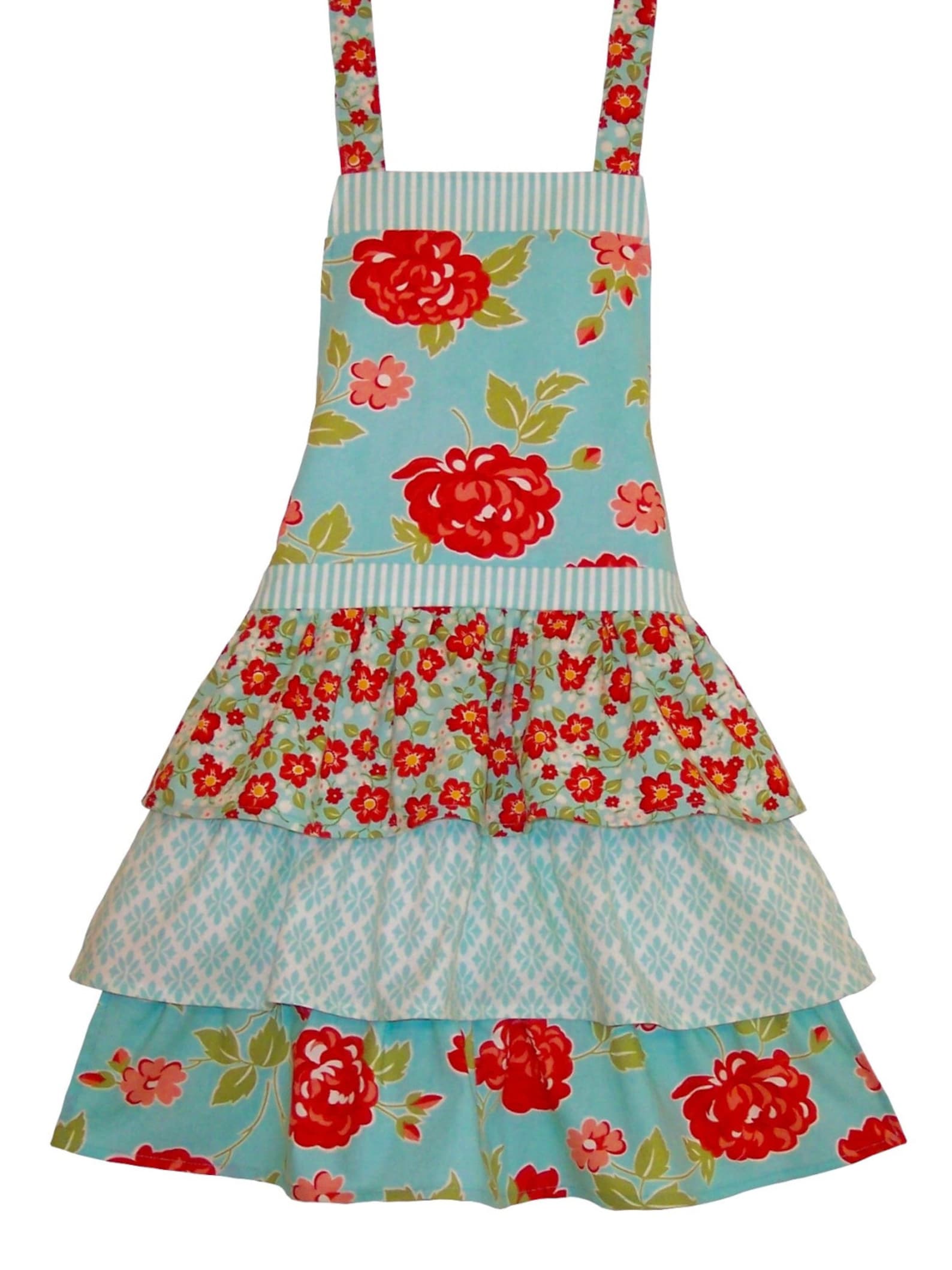 GIRLS APRON Apron PATTERN Little Girls Ruffle Apron four Etsy