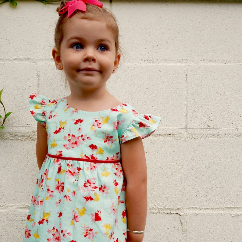 Girls Dress Pattern MIA and MOI Pattern Toddler Dress - Etsy Canada