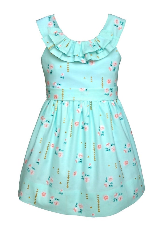 Toddler and girls EMMA ROSE dress pattern, automatic digital pdf download,  photo tutorial, girl sewing pattern, perfect for a flower girl