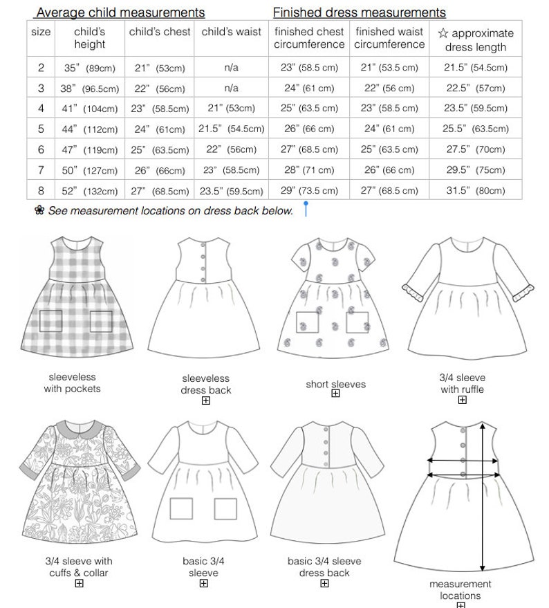 Girls Dress Pattern, The MARGO DRESS, toddler dress pattern, sewing pattern, instant download, girls sewing pattern pdf, buttons in back image 10