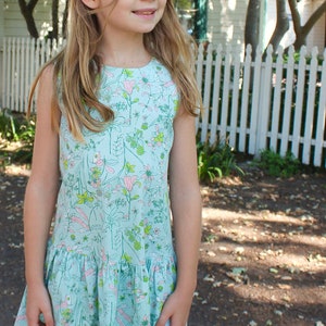 Girls Dress Pattern the MURIELLE DRESS Girl's Sewing - Etsy