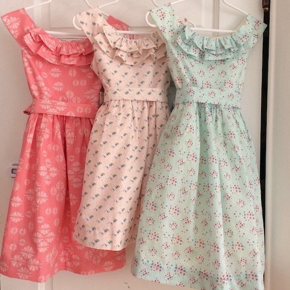 Girls Dress Pattern, the EMMA ROSE Dress, Instant Digital Pdf Download,  Photo Tutorial, Girl Sewing Pattern, Flower Girl, Toddler Pattern - Etsy