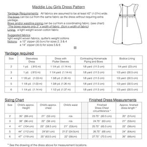 Girls dress pattern, The MADDIE LOU Dress, toddler dress pattern, sewing pattern, instant digital PDF download, photo tutorial, sizes 2-6 image 6