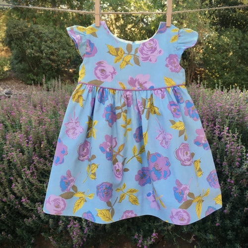 Dress Pattern the ALAINA DRESS for Babies and Little Girls 3 - Etsy