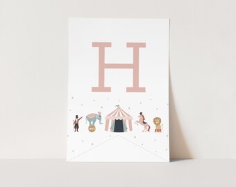 Editable Circus Birthday Banner Template: Instant Download