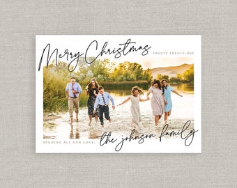 Merry Christmas Photo Card