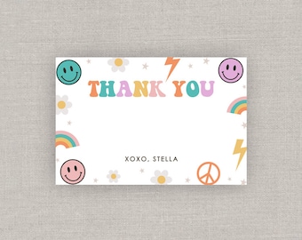 Happy Face Thank You: Instant Download