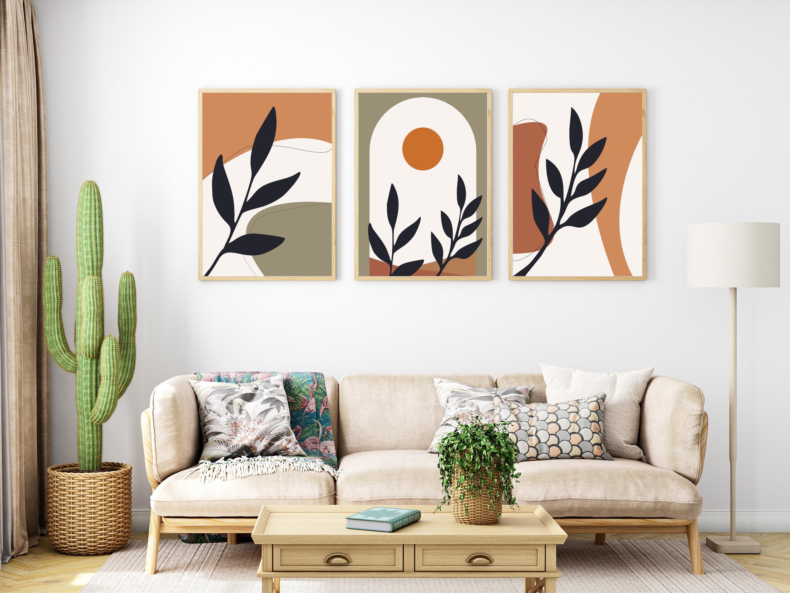 Image showcasing Modern Minimalist Wall Art Prints - Etsy