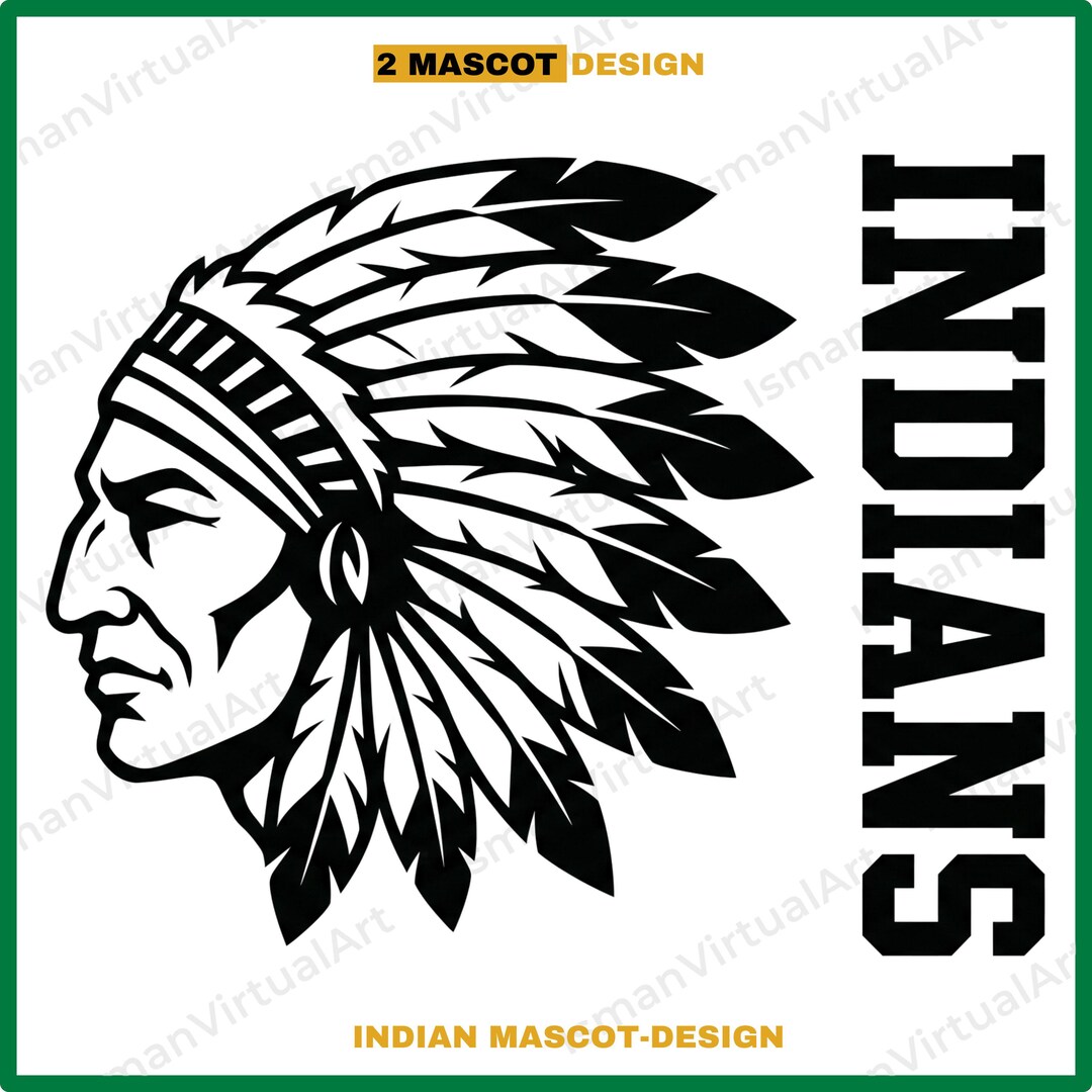 Apache Mascot SVG Bundle, Tribal Warrior Logo PNG (digital Download) - Etsy