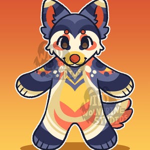 DIGITAL Canine Furry Adopt Character Adoptable