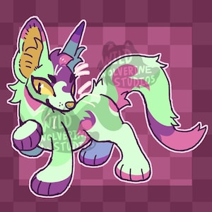 DIGITAL Genet Furry Adopt Character Adoptable