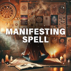 manifesting spell, manifest spell, how to manifest spell, law of attraction, manifest, manifesting, spell casting, spell, sigil