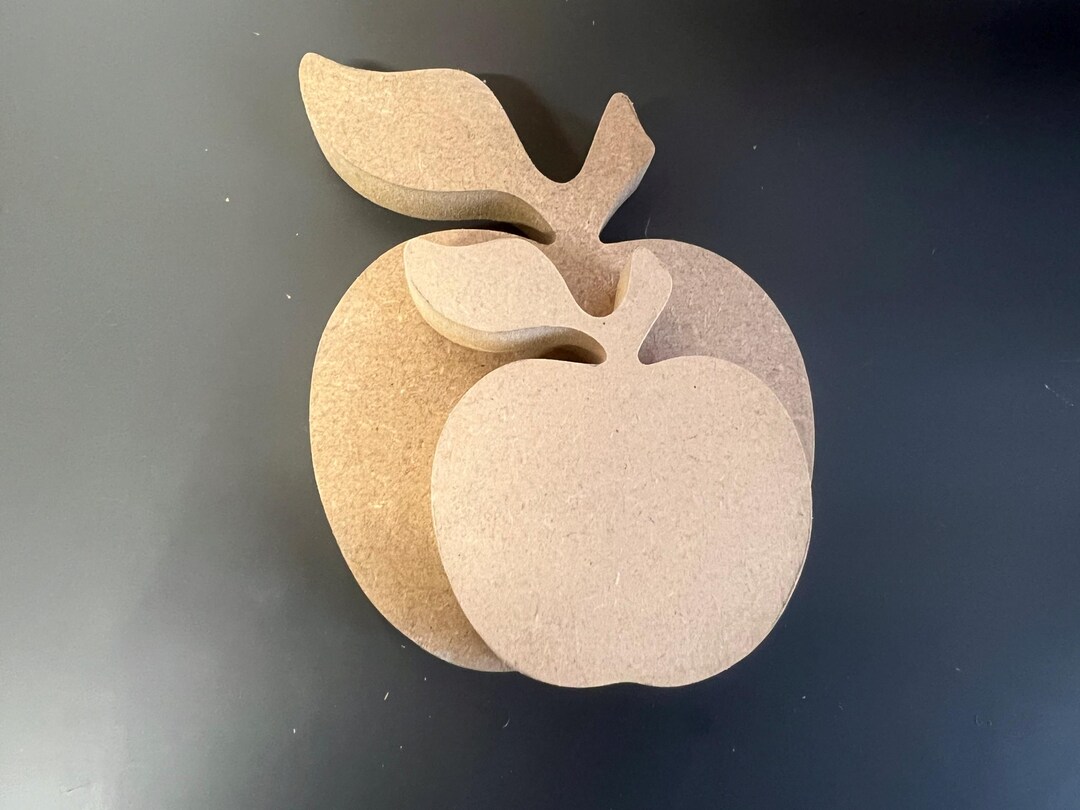 Teacher Back to School Apples Decoration Blanks Freestanding 2 Sizes - Etsy