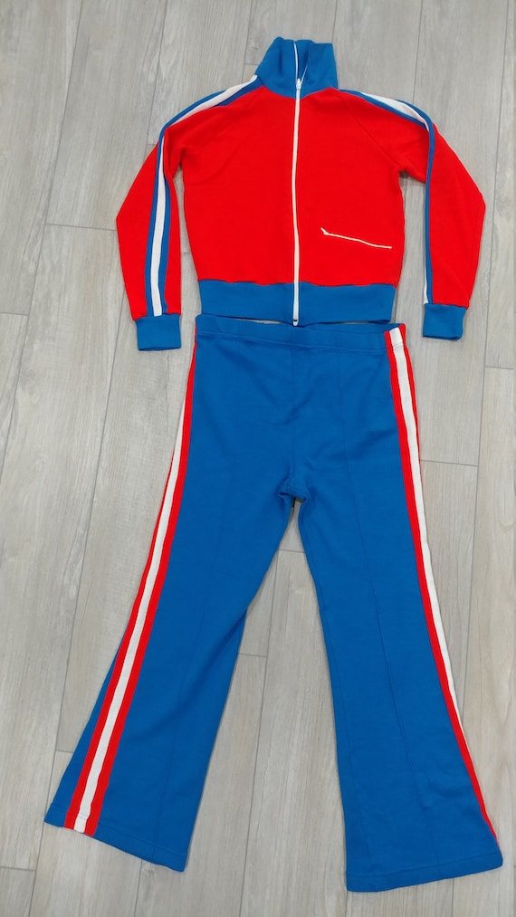 1970's JC Penney Tennis Apparel Warm-Up Suit