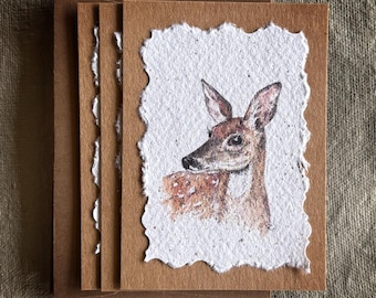 Small Deer Enclosure Cards
