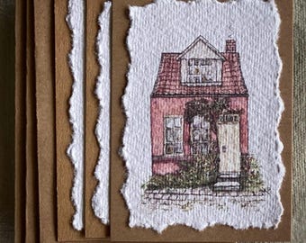 Sarah’s Cottage~Miniature Enclosure Cards