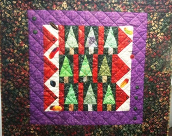 Enchanted Forest Art Quilt