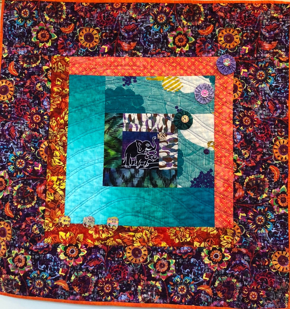 Yo Yo Quilt for sale Only 3 left at 65