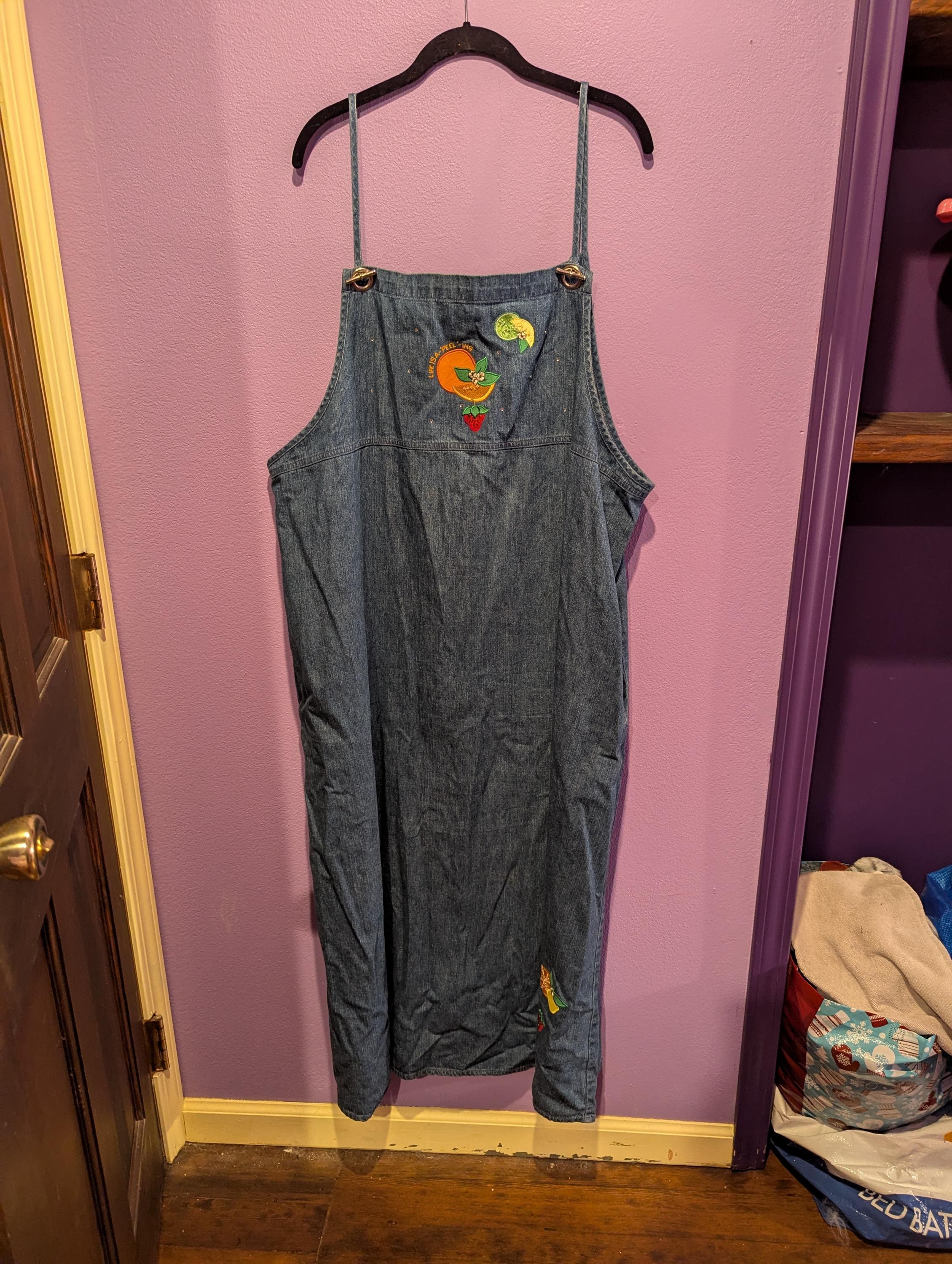 90s Denim Dress - Etsy