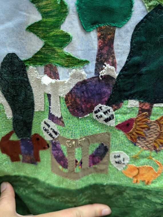 Handmade Patchwork Quilt Vest - image 7