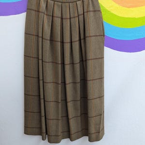 Vintage Perry Ellis Wool Skirt
