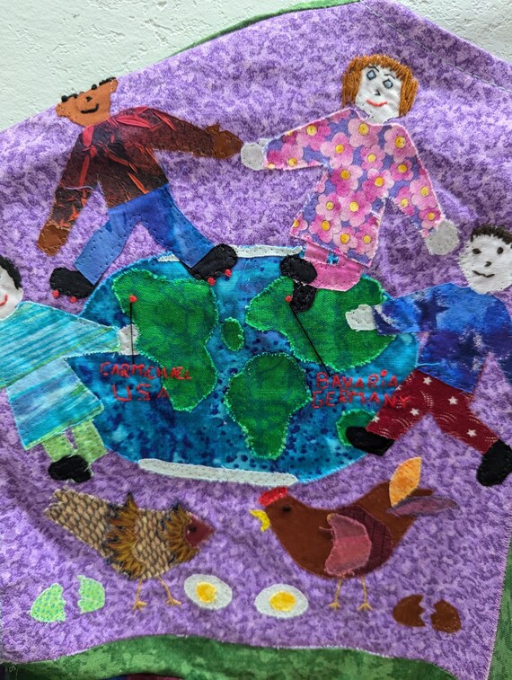 Handmade Patchwork Quilt Vest - image 5