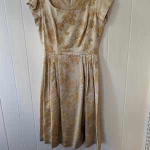 Yellow Gold Semi Formal Dress - Etsy
