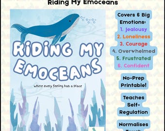 Feelings Social Story Worksheets: Emotional Regulation Coping Skills Pack