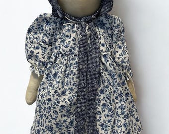 Primitive Farmhouse Folk Art Prairie Doll Miss Prudence