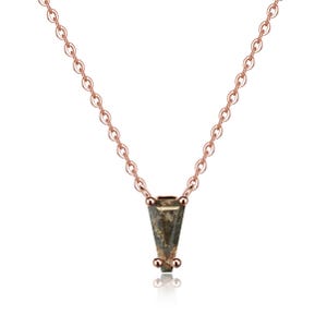 Lunar Meteorite Necklace (NWA 16684) – SELENE’S TEAR