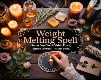 WEIGHT MELTING SPELL | body transformation | confidence boost | wellness energy | self-discipline | inner strength