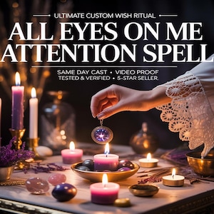 Aufmerksamkeits-Ritual, magnetische Energie, Aufmerksamkeits-Zauber, Anziehungszauber, Aura-Beeinflussung, magnetische Energie, persönlicher Magnetismus