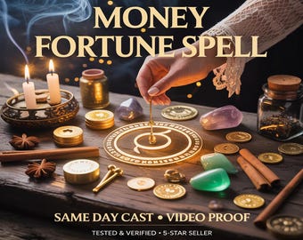 MONEY FORTUNE SPELL | attract wealth | financial boost | money manifestation | prosperity ritual | abundance spell