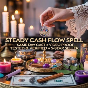 JAVIG KASSAFLÖDE, pengabesvärjelse, överflödsritual, ekonomisk skjuts, välståndsbesvärjelse, förmögenhetsattraktion, inkomstökning, finansiell besvärjelse