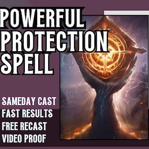 Powerful PROTECTION SPELL | CURSE removal | Black magic cleansing | Hex removal | Spiritual Protection | Same Day Casting