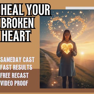 Fast HEARTBREAK HEALING SPELL | Emotional Recovery | Release Pain | Restore Inner Peace | Move On & Heal | Love Renewal