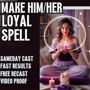 TOTAL LOYALTY SPELL | Unbreakable Devotion | Trust | Binding Love | Spiritual Bond | Commitment | Everlasting Connection