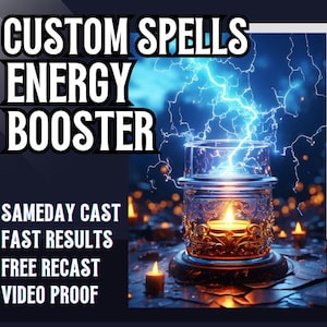 CUSTOM SPELLS BOOSTER | Rapid Booster | Instant Manifestation | Success Accelerator | Energy Surge | Spell Amplifier | Fast Results