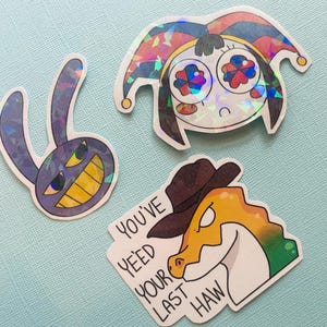 Circus Character Stickers