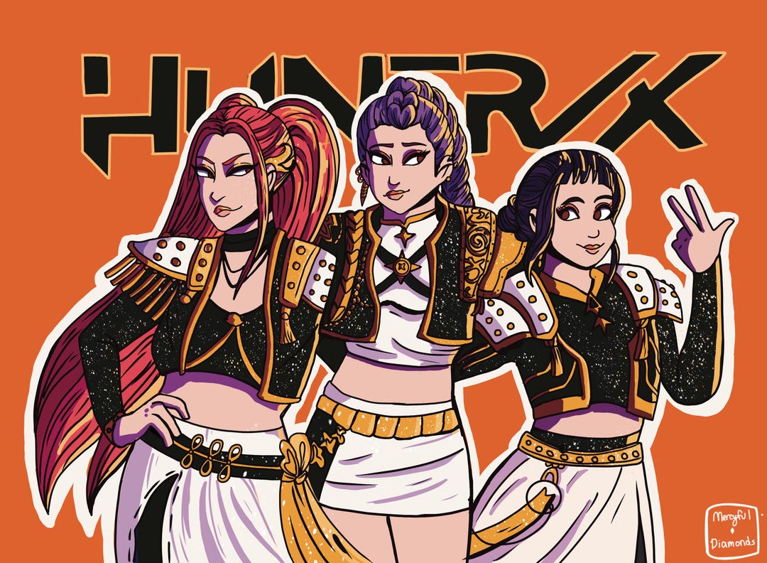 Buy Huntrix Print Online in India - Etsy