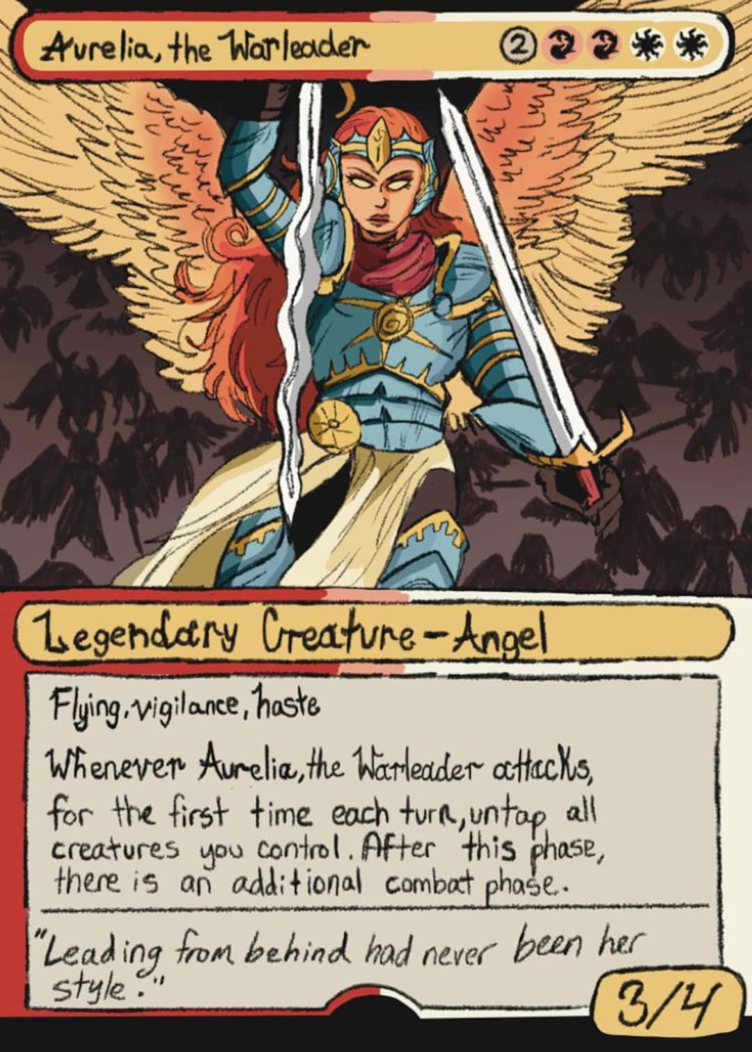 Aurelia, the Warleader Proxy - Etsy