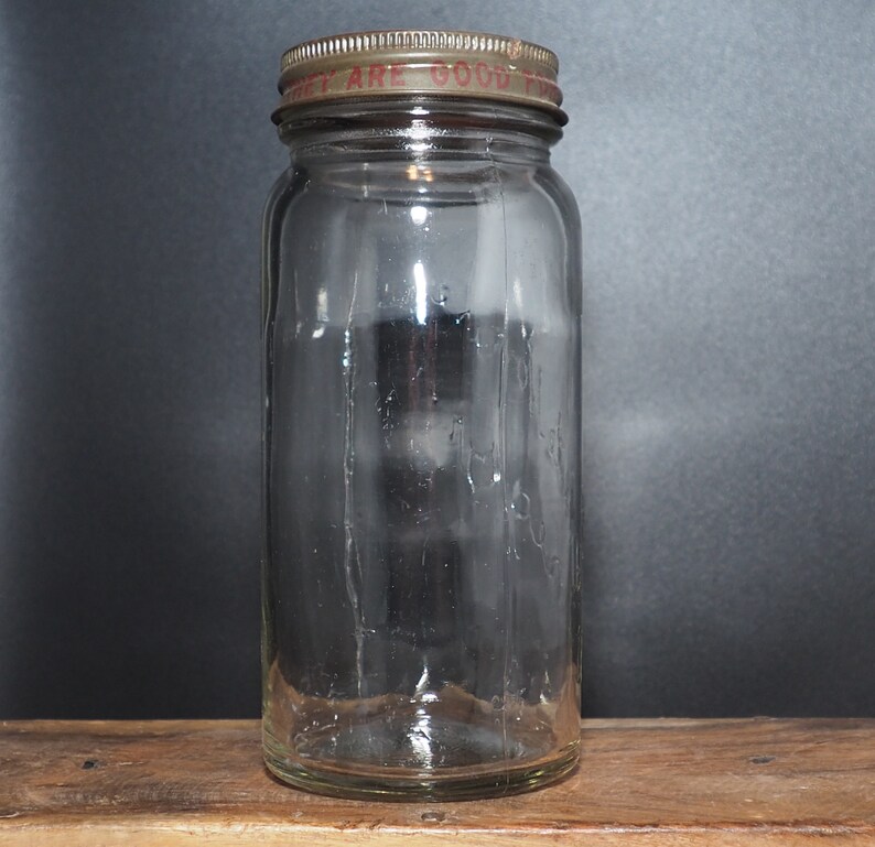 Vintage White House Vinegar Jar Etsy