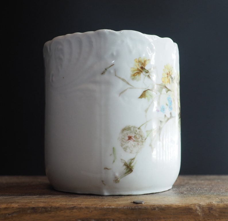 Vintage Floral Shaving Mug image 2