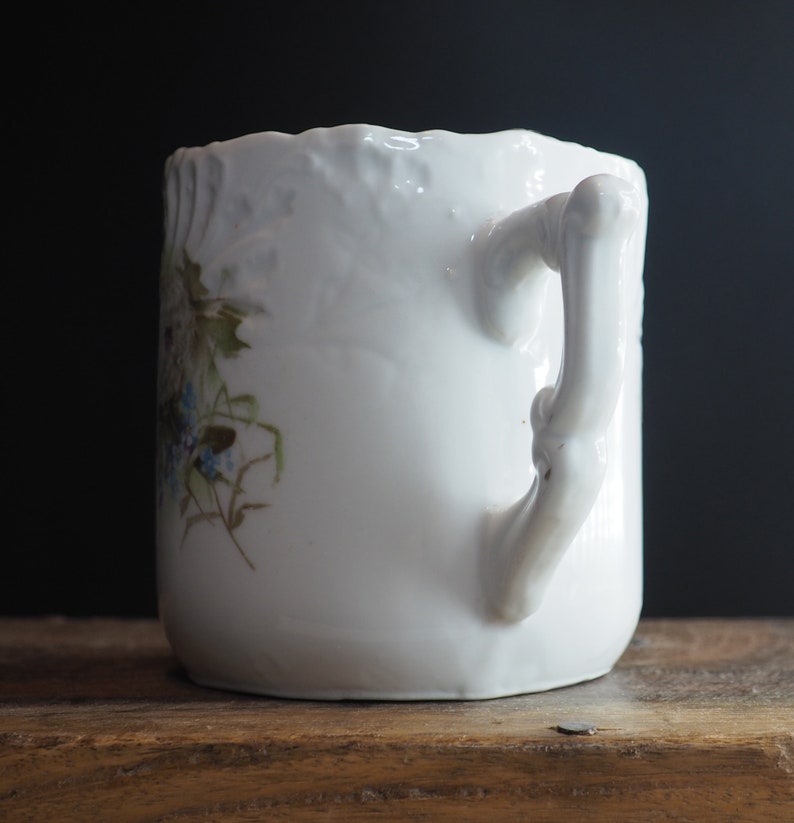 Vintage Floral Shaving Mug image 4