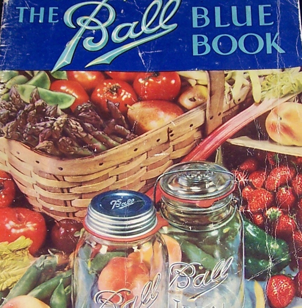 The Ball Blue Book 1938 Edition T3 Vintage Canning And Etsy